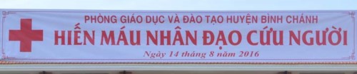 Hoạt động hiến máu nhân đạo cứu người